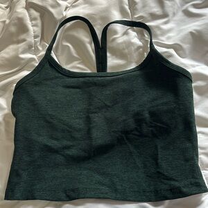 Beyond yoga spacedye slim racerback cropped tank